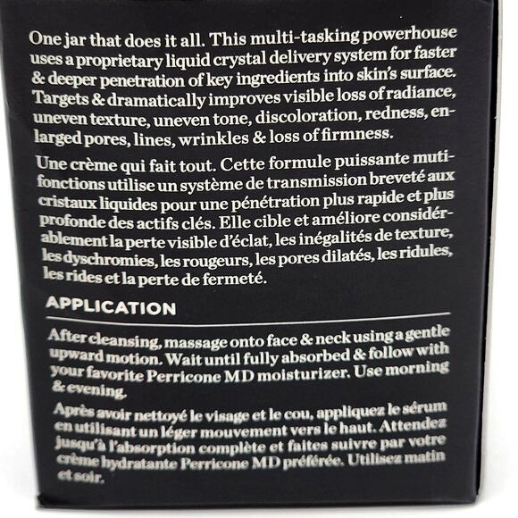 Perricone MD Cold Plasma Plus+ Advanced Serum Concentrate 1 fl oz RETAIL $155 - Picture 3 of 10